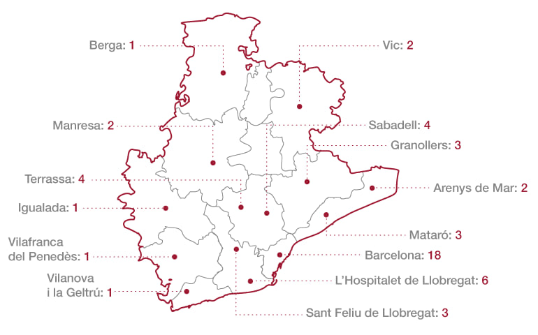 mapa partits judicials