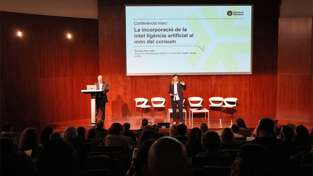 Conferència inaugural: la incorporació de la intel·ligència artificial al món del consum. Conferència inaugural: la incorporació de la intel·ligència artificial al món del consum.
