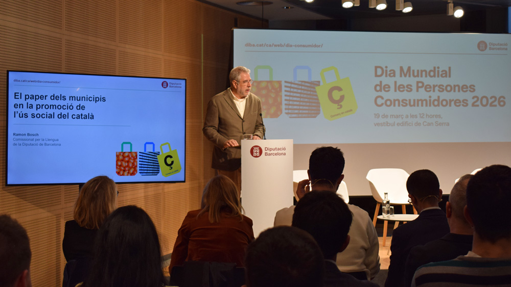 Ramon Bosch, Comissionat per la Llengua de la Diputació de Barcelona Ramon Bosch, Comissionat per la Llengua de la Diputació de Barcelona