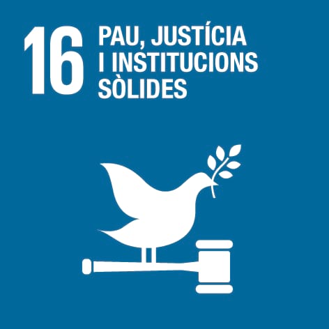 Pau, justícia i institucions sòlides