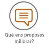 Què ens proposes millorar? Què ens proposes millorar?