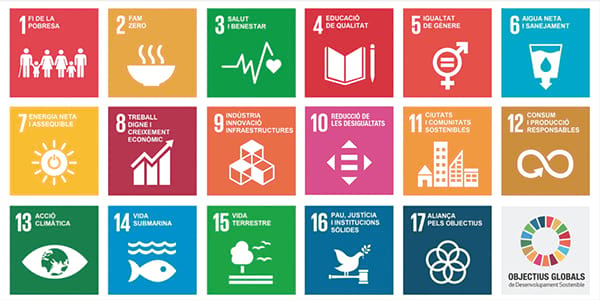 Els 17 ODS de l’Agenda 2030, també al mon local.