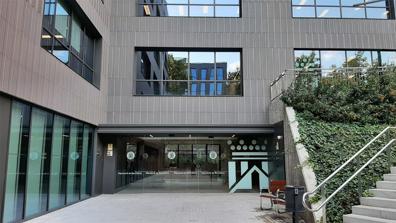 El centre Europe Direct Barcelona s’ubicarà a l’Edifici Bogatell, al carrer Zamora 73, de Barcelona. Foto: Diputació de Barcelona