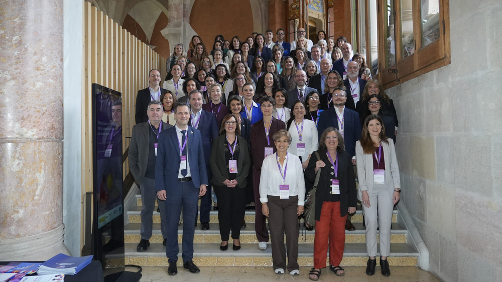 Participants en una jornada sobre el futur dels sistemes de cures a Iberoamèrica, celebrada al recinte de l'Hospital de Sant Pau de Barcelona. Foto: Diputació de Barcelona Participants en una jornada sobre el futur dels sistemes de cures a Iberoamèrica, celebrada al recinte de l'Hospital de Sant Pau de Barcelona. Foto: Diputació de Barcelona