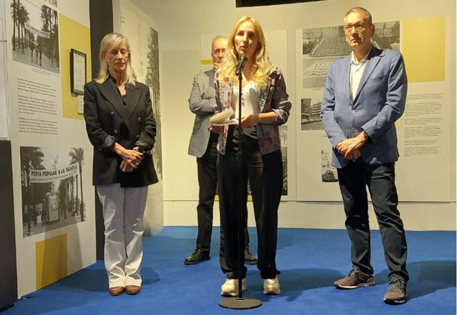 Imatge de la inauguració a Badalona