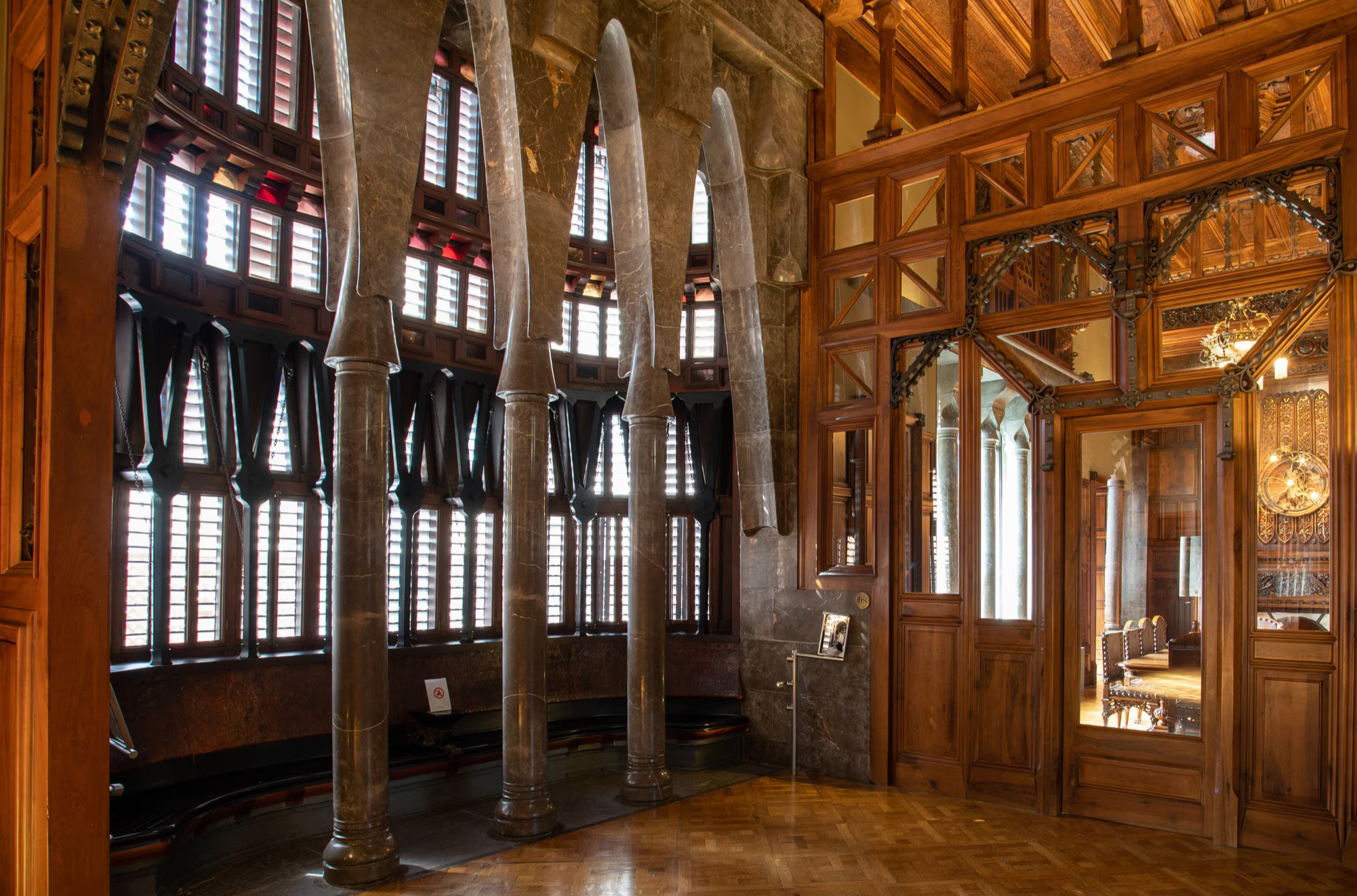 Sala de confiança i de descans del Palau Güell