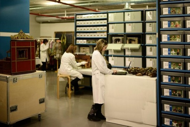 Sala de reserves del MAE