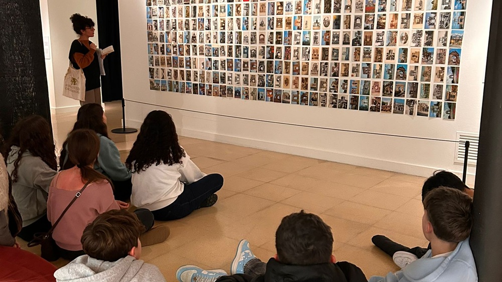 Visita dinamitzada a l'exposició