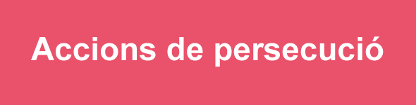 ACCIONS DE PERSECUCIÓ