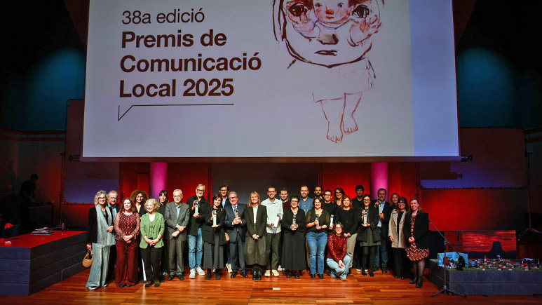 Candidatures guanyadores en l'edició del 2025. Foto: Sergio Ramos/ Diputació de Barcelona Candidatures guanyadores en l'edició del 2025. Foto: Sergio Ramos/ Diputació de Barcelona