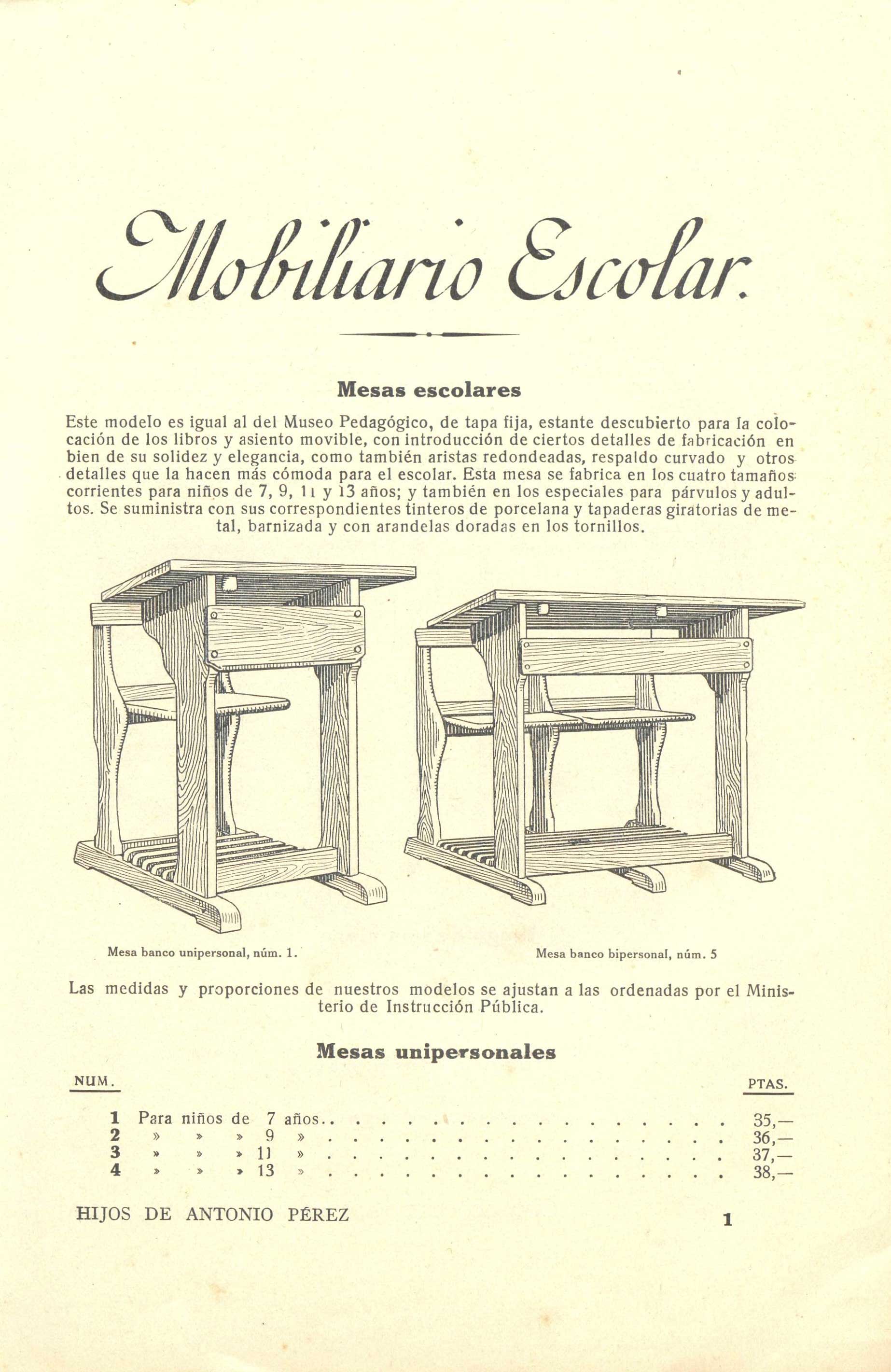 imatge Catàleg comercial 'Catálogo Ilustrado de la Librería Escolar'.
