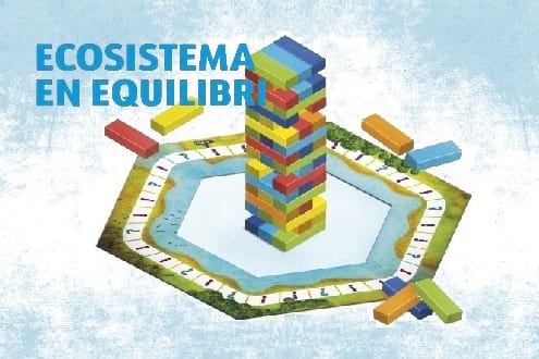 Grafisme del joc educatiu Ecosistemes en equilbri