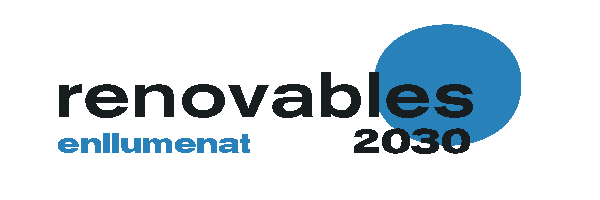 Logotip Renovables 2030 per a Enllumenat públic
