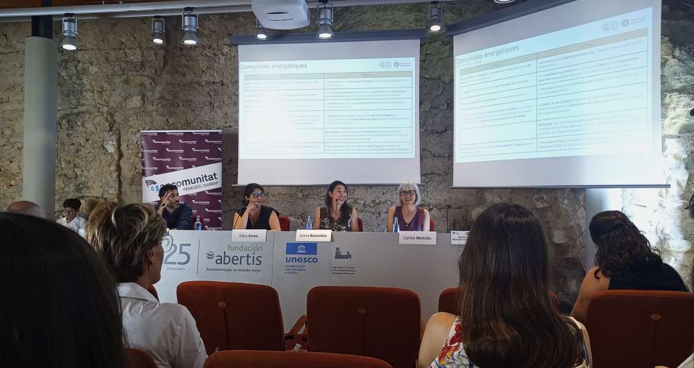 Les ponents de l'Oficina Tècnica de Canvi Climàtic i Sostenibilitat