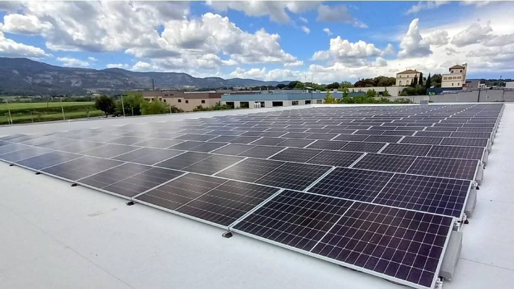 Instal·lació fotovoltaica a Balenyà