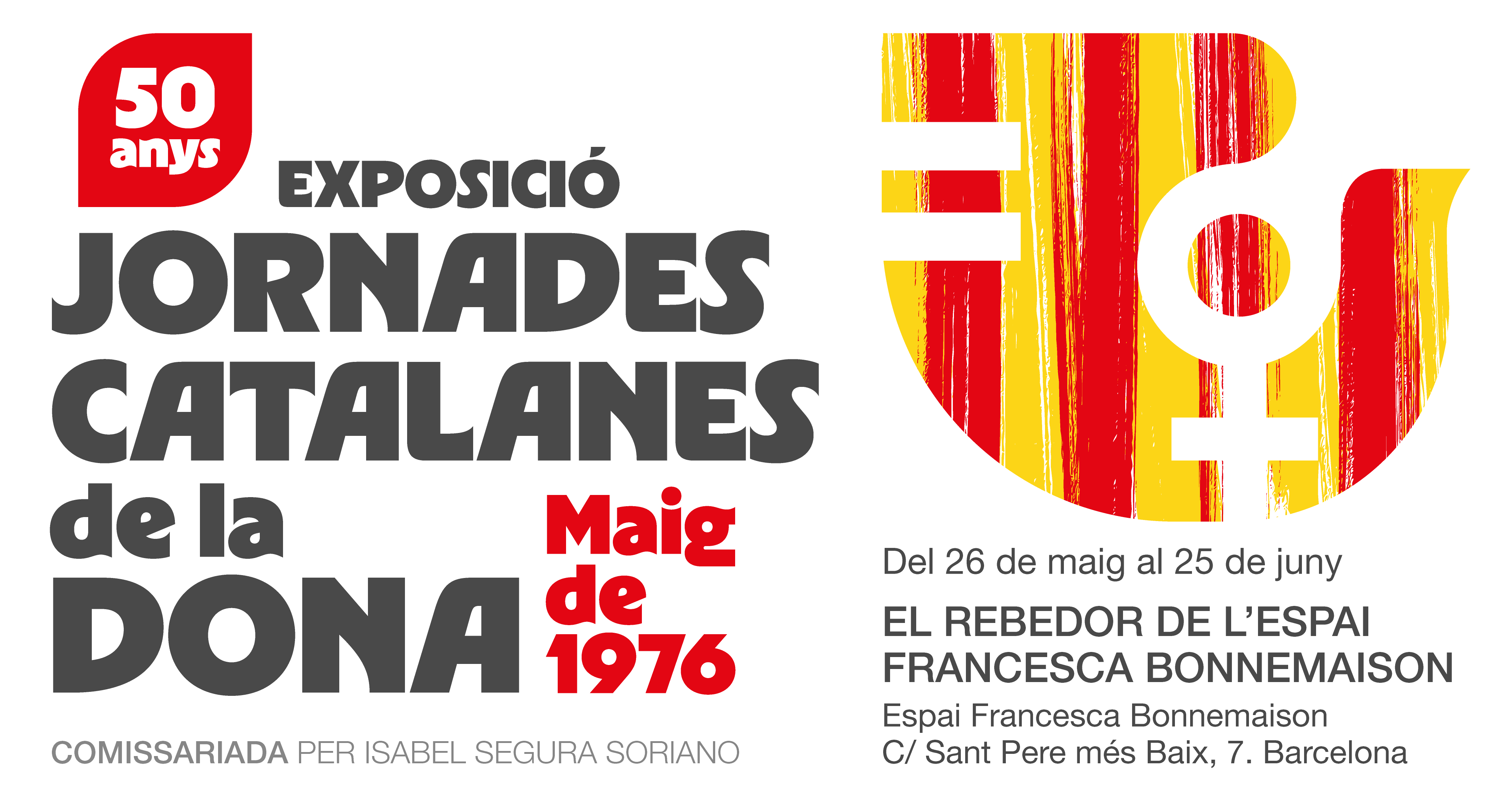 Jornades Catalanes de la Dona. Maig del 1976 (dades expo)