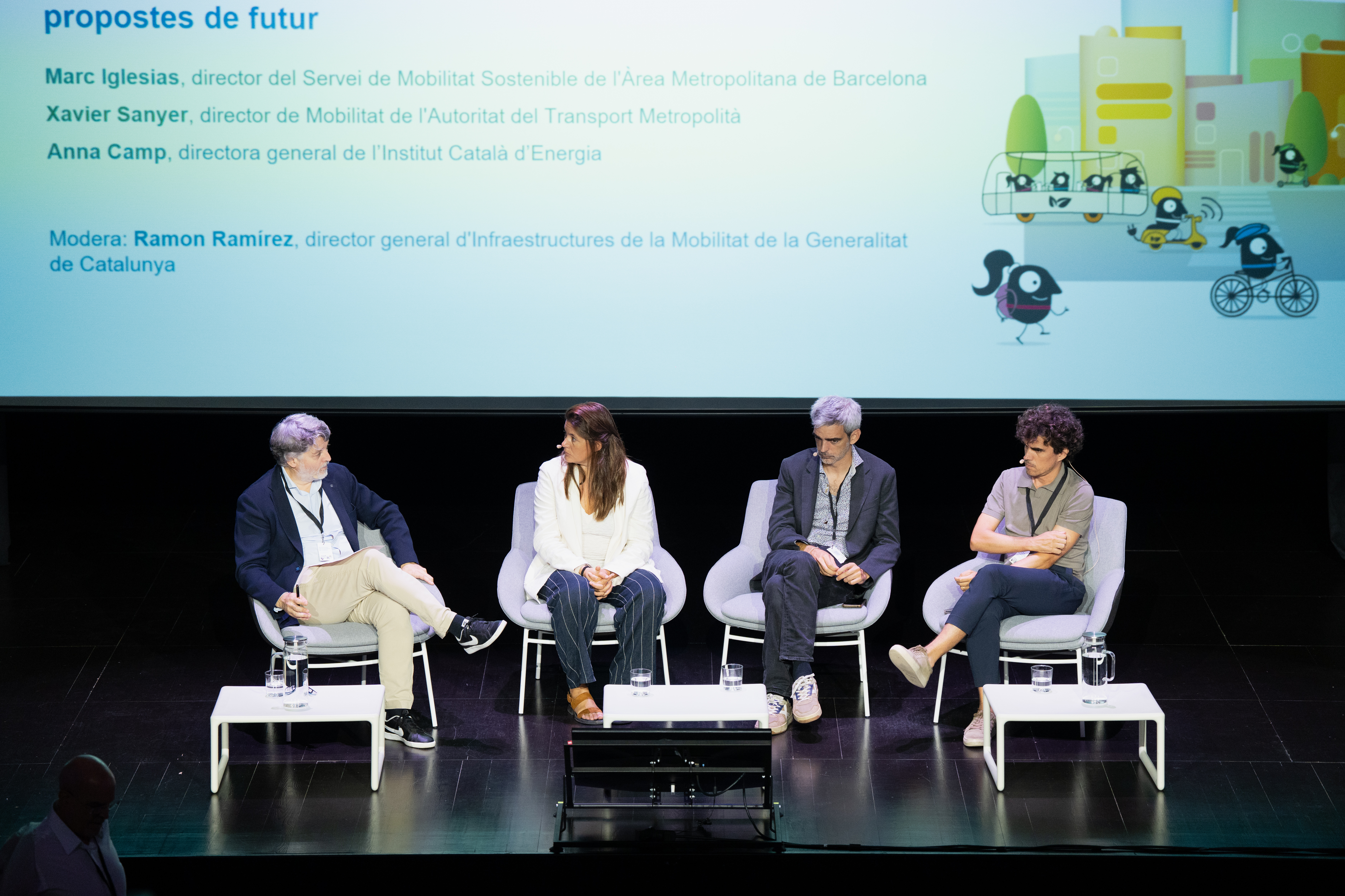 La jornada ha comptat amb ponents d'altres entitats organitzadores, com l'AMB, l'ATM, l'Ajuntament de Barcelona i la Generalitat. Foto: MOMO Productions / Diputació de Barcelona La jornada ha comptat amb ponents d'altres entitats organitzadores, com l'AMB, l'ATM, l'Ajuntament de Barcelona i la Generalitat. Foto: MOMO Productions / Diputació de Barcelona