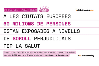 Soroll. ISGlobal Soroll. ISGlobal