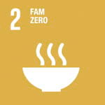 Logo ODS 2 - Alimentació saludable i segura