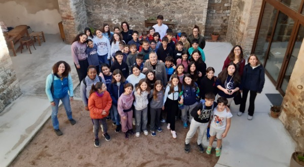 Visita de les cooperatives del Lluçanès a la Rosada Un model real d'economia social