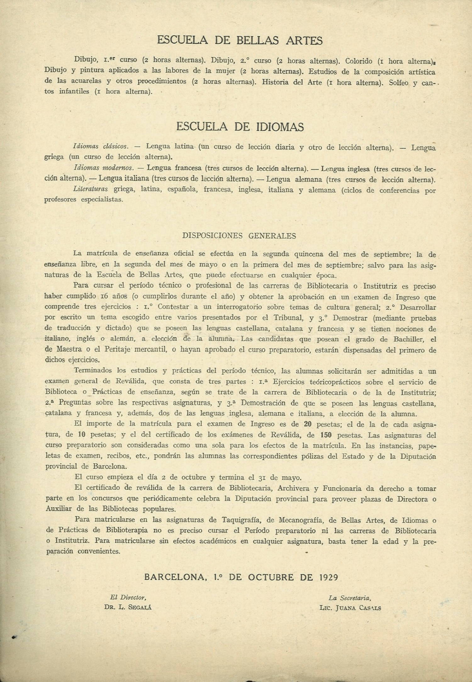 Alumnes de l’Escola Professional per a la Dona amb vestits confeccionats per les mateixes, 1926. Autoria desconeguda. Fons: Escola de la Dona. (CAT AGDB Maternitat-Cambra C-5)