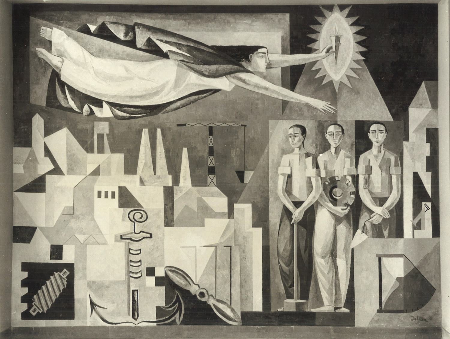 La ciutat dels treballadors, c. 1957. Autoria: Joaquim Datsira Prunés. Fons: Diputació de Barcelona. (CAT AGDB R.8638)